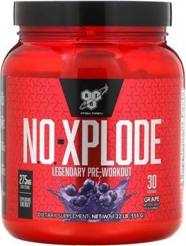 Предтрен BSN N. O.-XPLODE 3.0 555 г виноград 5448 фото