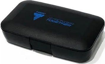 Контейнер для пігулок TREC nutrition Pillbox Stronger Together Black 20724 фото