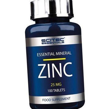 Цинк Scitec Nutrition ZINC 25 mg 100 таблеток 11583 фото