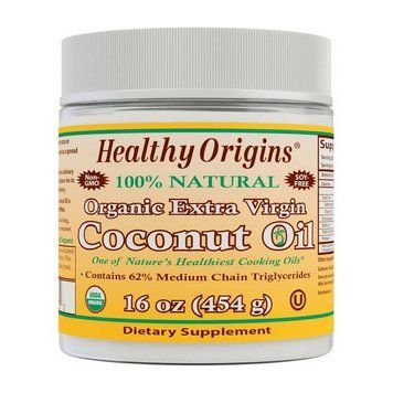 Кокосове масло Healthy Origins Coconut Oil Extra Virgil 454 г 11550 фото