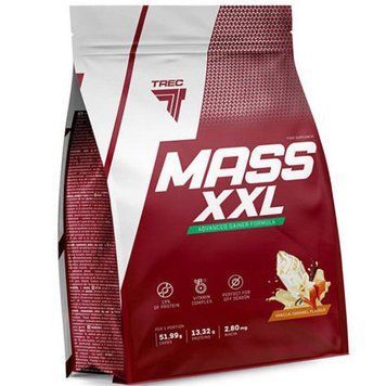 Високовуглеводний гейнер для набору ваги Trec Nutrition MASS XXL 3000 г 6823 фото