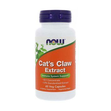 Котячий кіготь NOW Foods Cats Claw Extract 60 капс 10575 фото
