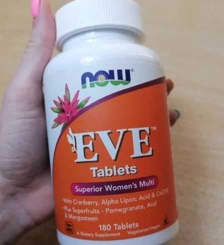 Витамины для женщин NOW Foods Eve 180 таб 5462 фото
