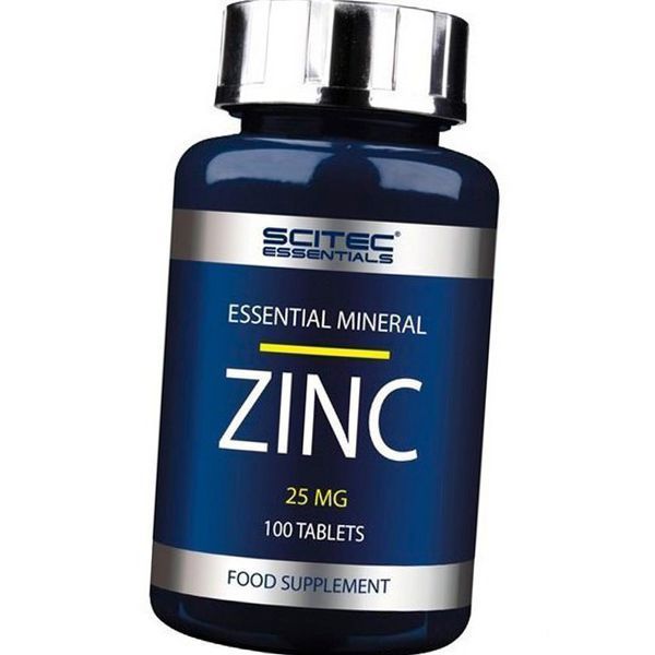 Цинк Scitec Nutrition ZINC 25 mg 100 таблеток 11583 фото