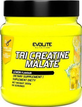 Три креатин Evolite Nutrition Tri Creatine Malate 300г лимон 22163-03 фото