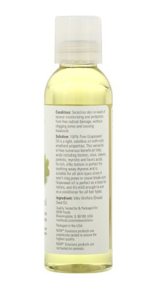 Масло виноградних кісточок NOW Grapeseed Oil 118 мл 18439 фото