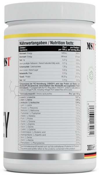 Сироватковий протеїн MST Clear Iso Whey 300 g лимонний чай 23384-02 фото