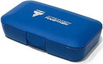Контейнер для таблеток TREC nutrition Pillbox Stronger Together blue 20725 фото