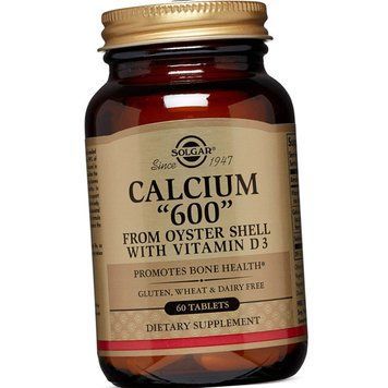 Кальций с витамином Д3 Солгар Solgar Calcium 600 with vit D3 60 таблеток 11210 фото