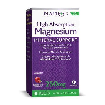 Магний Natrol Magnesium High Absorption 250 мг 60 таб 11646 фото