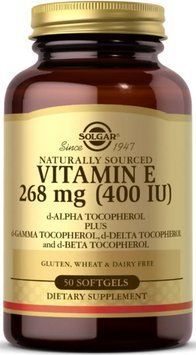 Вітамін Е Solgar Vitamin E 268 mg (400 IU) Mixed 50 softgels 2956569327 фото