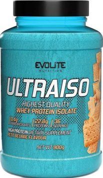 Сывороточный протеин Evolite Nutrition Ultra Iso 900г печенье 22155-08 фото