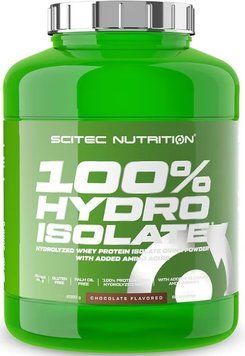 Сывороточный изолят протеина для роста мышц и набора массы Scitec Nutrition 100% Hydro Isolate 2кг шоколад 3163705602 фото