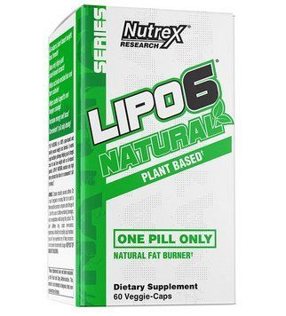 Lipo 6 Natural plant based (60 veg caps) 20076 фото