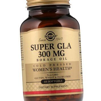 Масло огірочника Солгар Solgar Super Gla 300 mg 60 капс 19317 фото