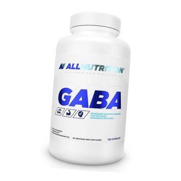 Гамма-аміномасляна кислота ГАБА All Nutrition Gaba 120 капсул 22584 фото