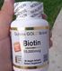 Биотин California Gold Nutrition Biotin 10 000 mcg 90 вег капсул 21151 фото 2