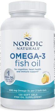 Омега-3 Nordic Naturals Omega-3 120 гел капс лимон 2956577827 фото