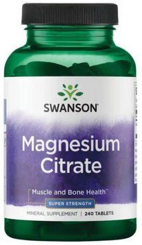 Магній цитрат Swanson Magnesium Citrate Super Strength 240 табл 2956575320 фото