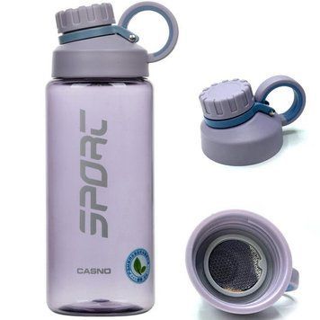 Бутылка для воды Casno Sport Waterbottle KXN-1235 800 мл фиолетовый 21108 фото