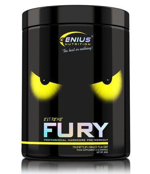 Предтренировочный комплекс Genius Nutrition Fury Extreme 400 грамм 19420 фото