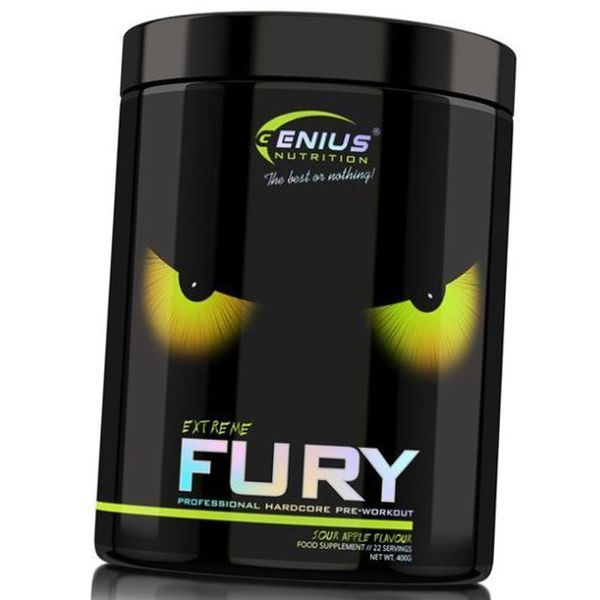 Предтренировочный комплекс Genius Nutrition Fury Extreme 400 грамм 19420 фото