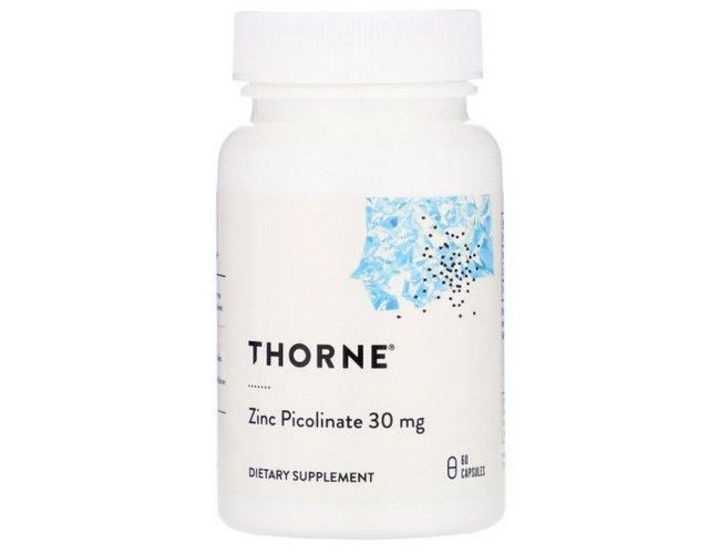 Цинк Zinc Picolinate 30 mg 60 caps 18699 фото