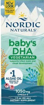 Риб'ячий жир для дітей Nordic Naturals Baby's DHA Vegetarian30 ml 23386 фото