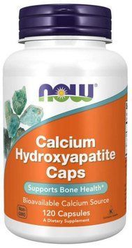 Кальцій Гідроксиапатит NOW Calcium Hydroxyapatite Caps 120 капсул 18773 фото