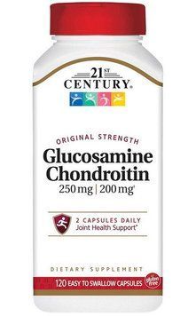 21st Century Glucosamine Chondroitin 250 mg/200 mg 120 капсул 11597 фото