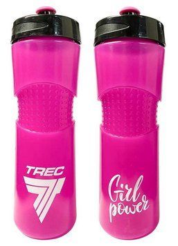 Бутылка для воды TREC nutrition Bidon Bike Girl Power 600 мл розовая 20730 фото