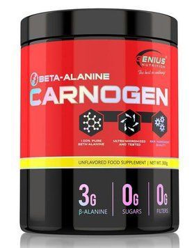 Бета-аланін Genius Nutrition Beta Alanine Carnogen 300 грам 19439 фото