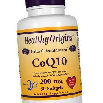 Коензим Healthy Origins CoQ10 200 мг 30 гел капс 11736 фото