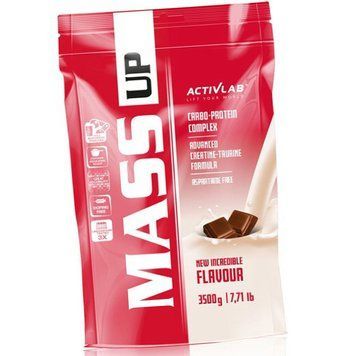 Високовуглеводний гейнер для набору ваги Activlab Mass Up 3500 г 3325 фото
