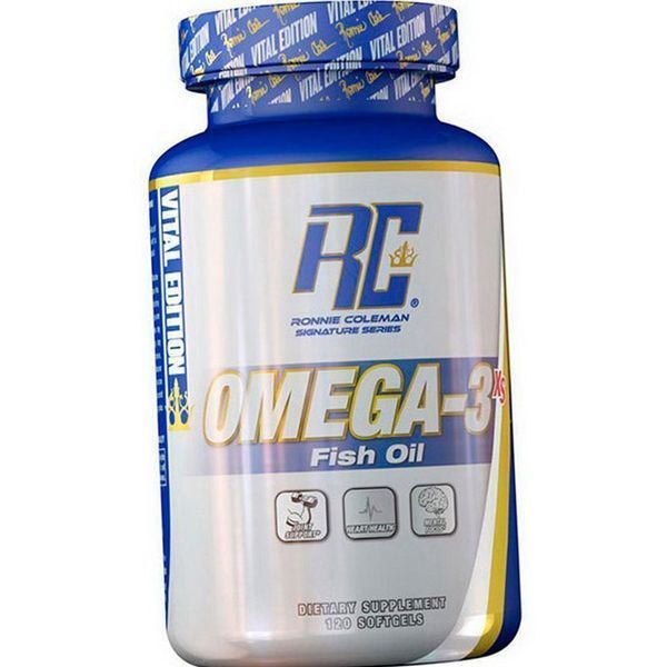 Омега 3 Ronnie Coleman Omega Fish Oil 120 капс Рыбий жир 10669 фото