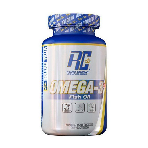 Омега 3 Ronnie Coleman Omega Fish Oil 120 капс Рыбий жир 10669 фото