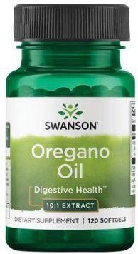 Орегано ефірна олія Swanson Oregano Oil 10:1 Extract 150mg 120 капс 2956575352 фото