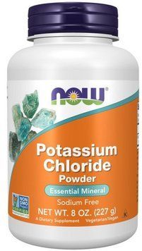 Калій для серця та м'язів у порошку NOW Potassium Chloride Powder 227 г 3197439930 фото