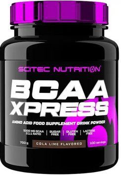 Амінокислоти BCAA Scitec Nutrition BCAA Xpress 700 г кола лайм 290-03 фото