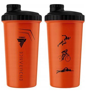 Шейкер TREC nutrition Shaker ENDURANCE 700 мл оранжевый 20736 фото