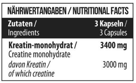 Креатин моногидрат для роста мышц и выносливости MST Creapure Creatine Pro 180 капс 3156185267 фото
