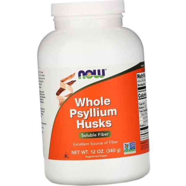Псиллиум NOW Foods Whole Psyllium Husks, 340 г 18545 фото
