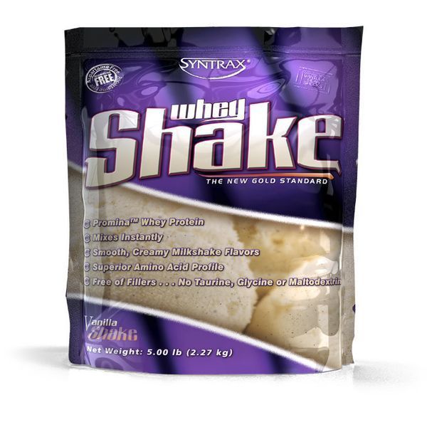 Спортивний сироватковий білок (протеїн) Syntrax Whey Shake 2.27 кг 227 фото