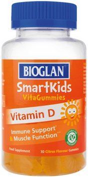 Вітамін Д3 для дітей Bioglan Smartkids Vitamin D 30 желейок цитрус 21233 фото