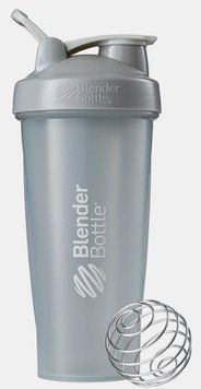 Шейкер с пружинкой Blender Bottle Classic Loop 820мл серый 21907 фото