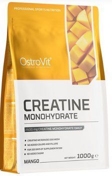 Креатин порошок OstroVit Creatine Monohydrate 1 кг манго 23719 фото