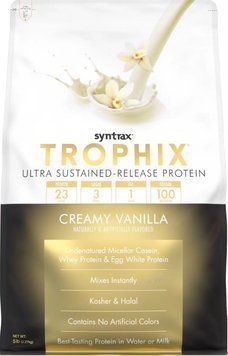 Протеины для набора мышечной массы Syntrax Trophix 2270g Ванильный крем 2956571424 фото