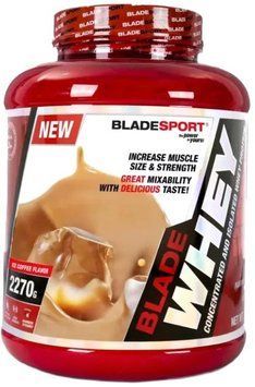 Протеїн для набору ваги Blade Sport Whey 2270 г Холодна кава 22890-07 фото
