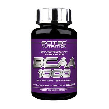 Амінокислота Scitec BCAA 1000 100 капс 926 фото