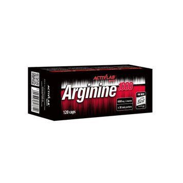 Аргинин Activlab Arginine 1000 120 капс 6803 фото